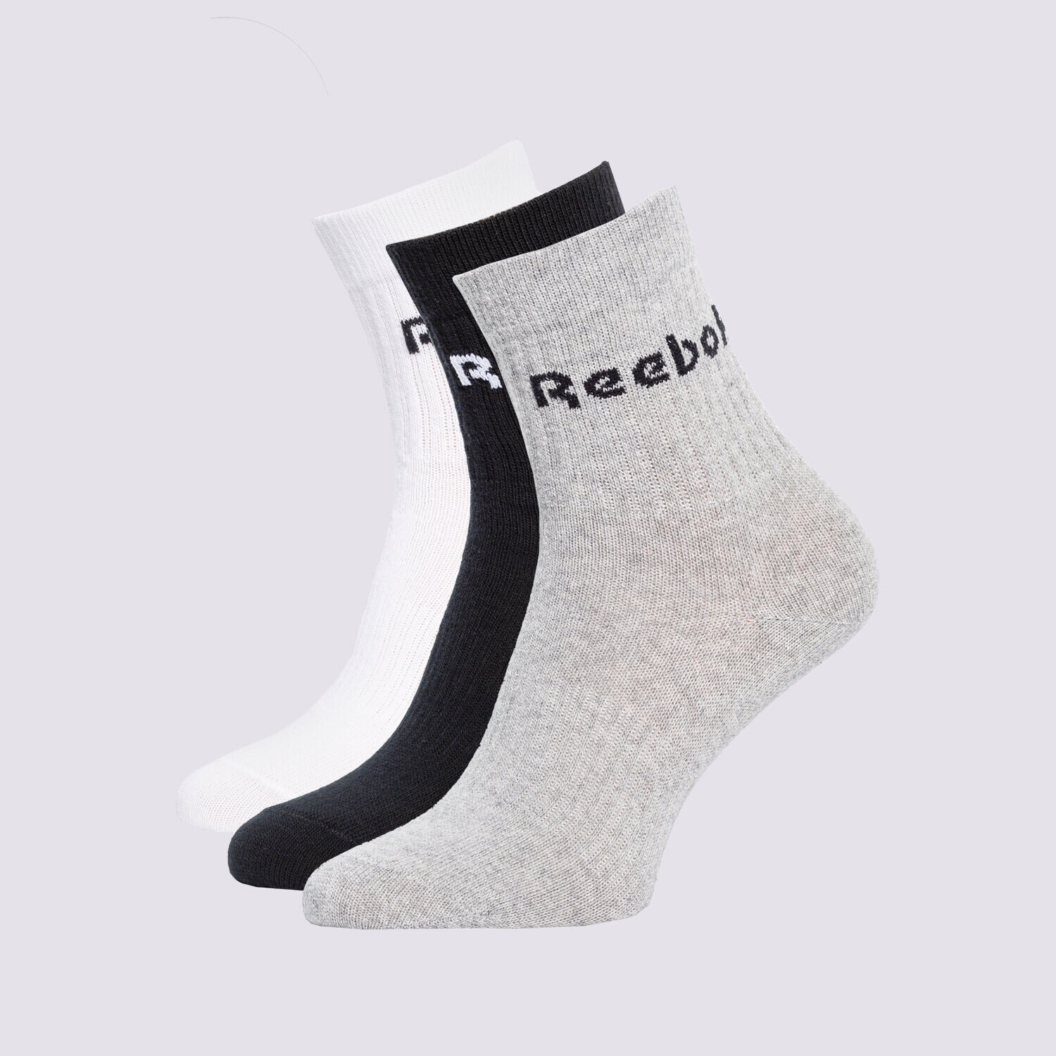 Ženske nogavice REEBOK NOGAVICE ACT CORE MID CREW SOCK 3P GC8669 pisana