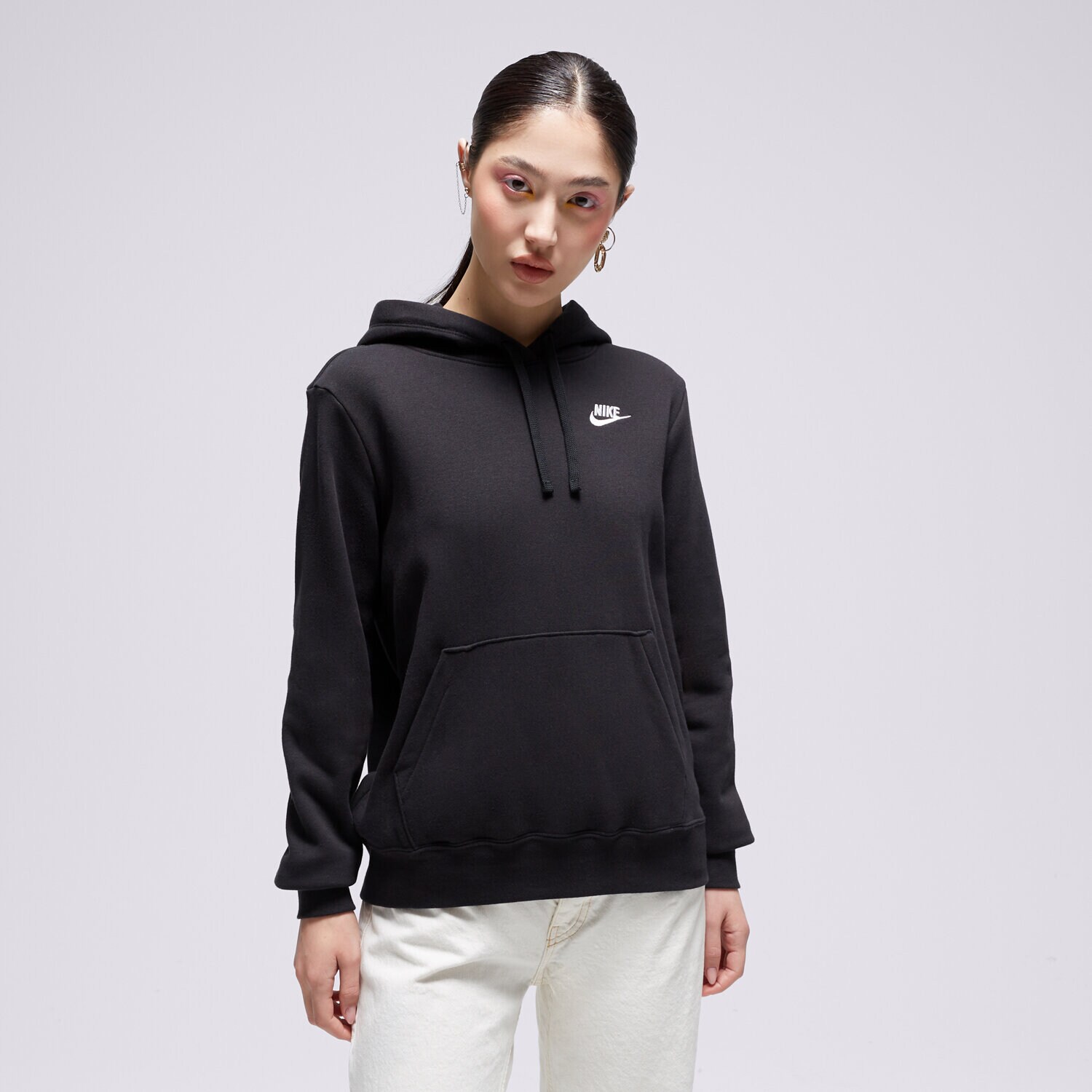 Ženski pulover NIKE JOPICA S KAPUCO W NSW CLUB FLC PO HDY STD DQ5793-010 črna