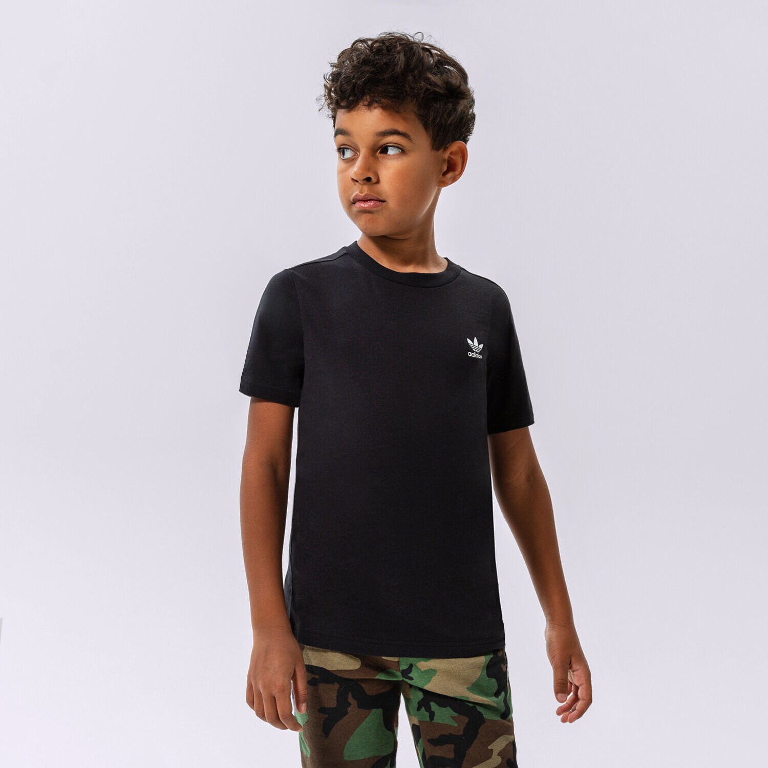 Otroška majica s kratkimi rokavi ADIDAS T-SHIRT GIRL HK0401 črna