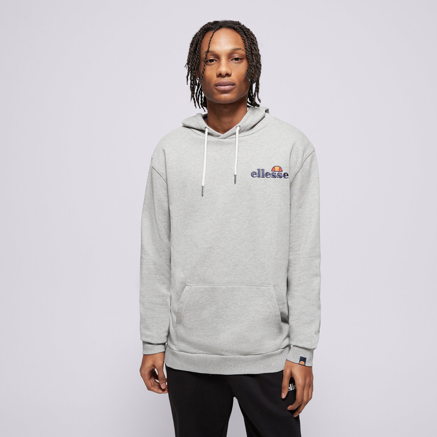 Moški pulover ELLESSE JOPICA S KAPUCO PRIMERO GREY SHS08781112 siva
