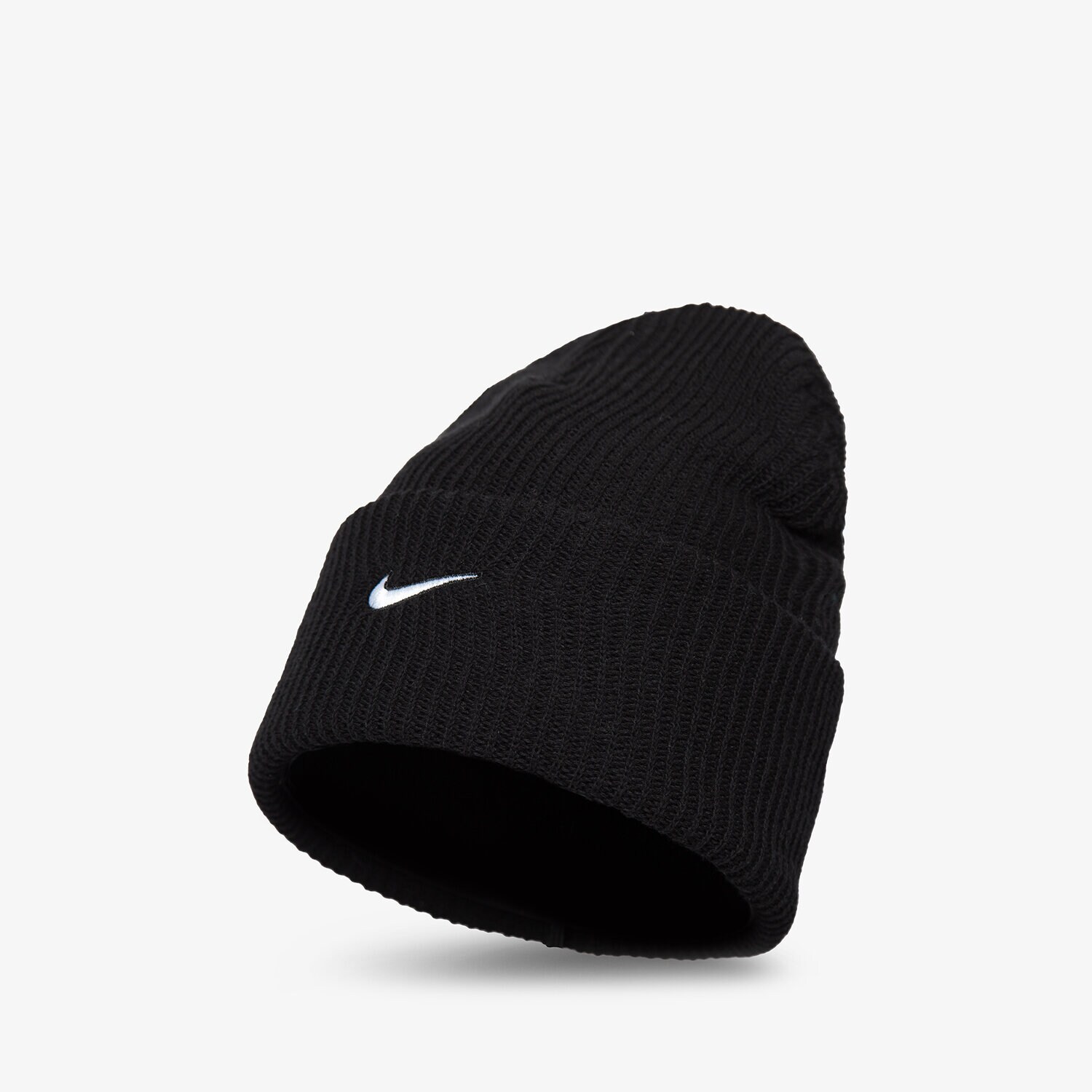 Ženska zimska kapa NIKE KAPA U NSW BEANIE UTILITY SWOOSH DV3342-010 črna