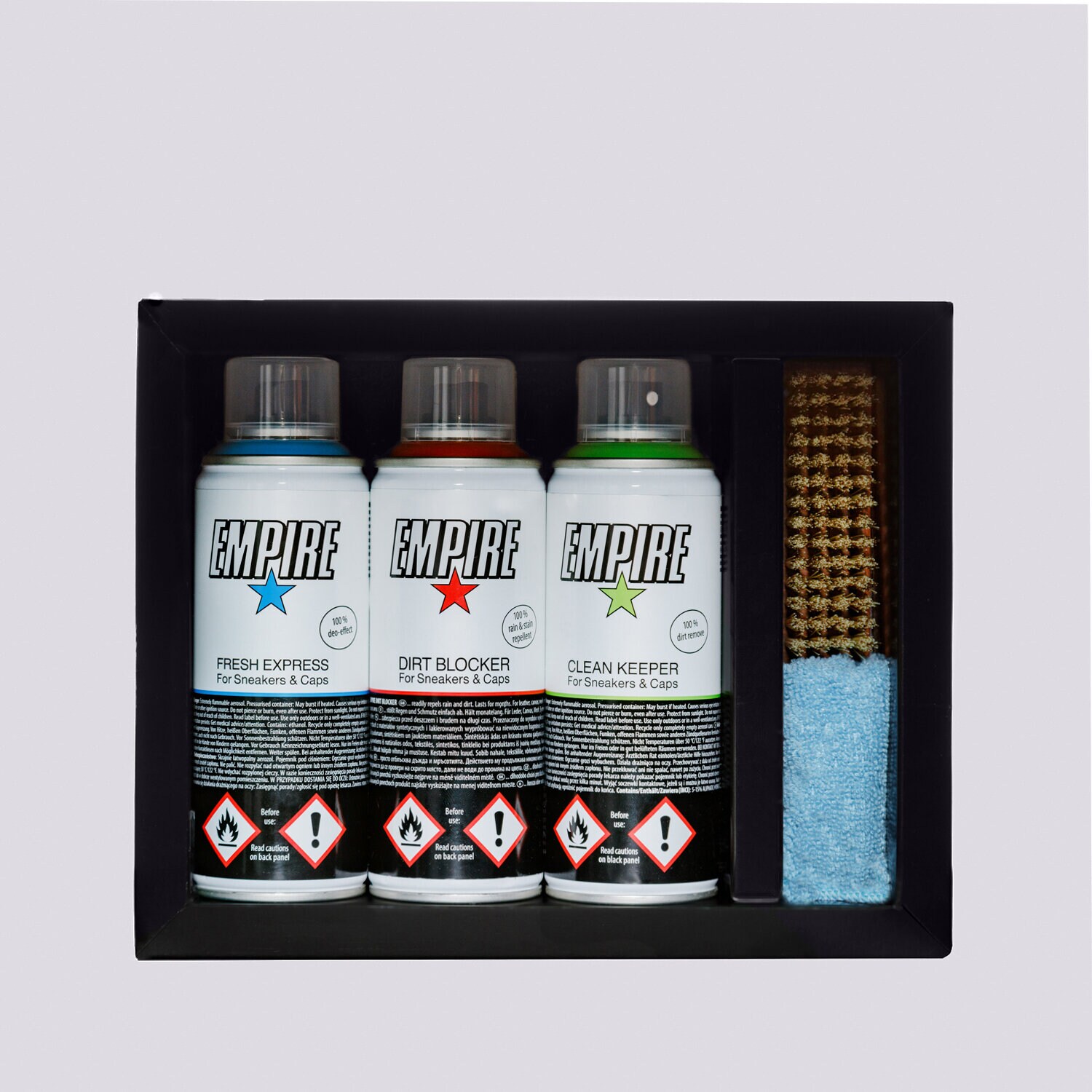 Ženske nega obutve EMPIRE SET ZA ČIŠČENJE TOOLBOX 31000261 pisana