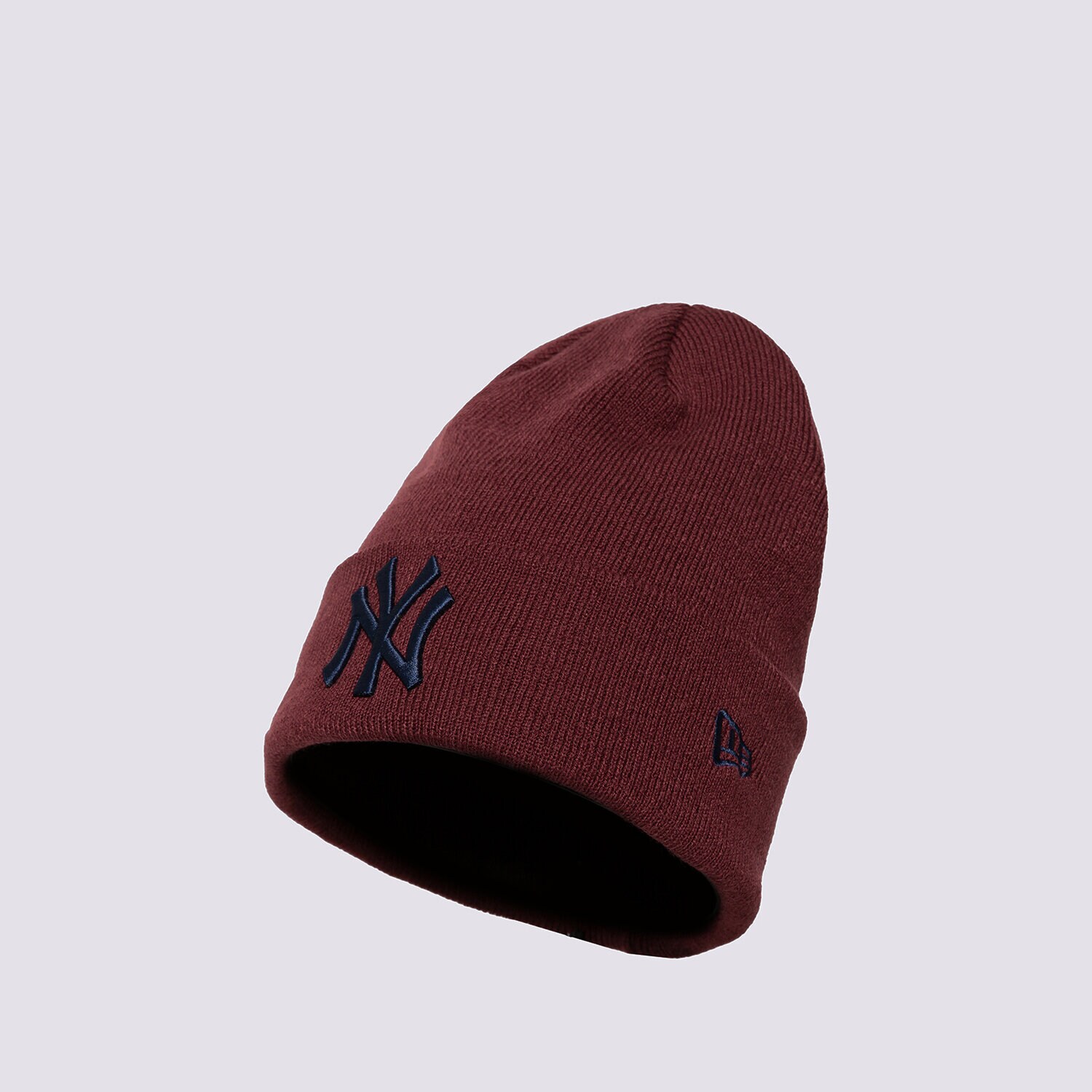 Moška zimska kapa NEW ERA KAPA LE BEANIE NYY MRN 60292606 bordo