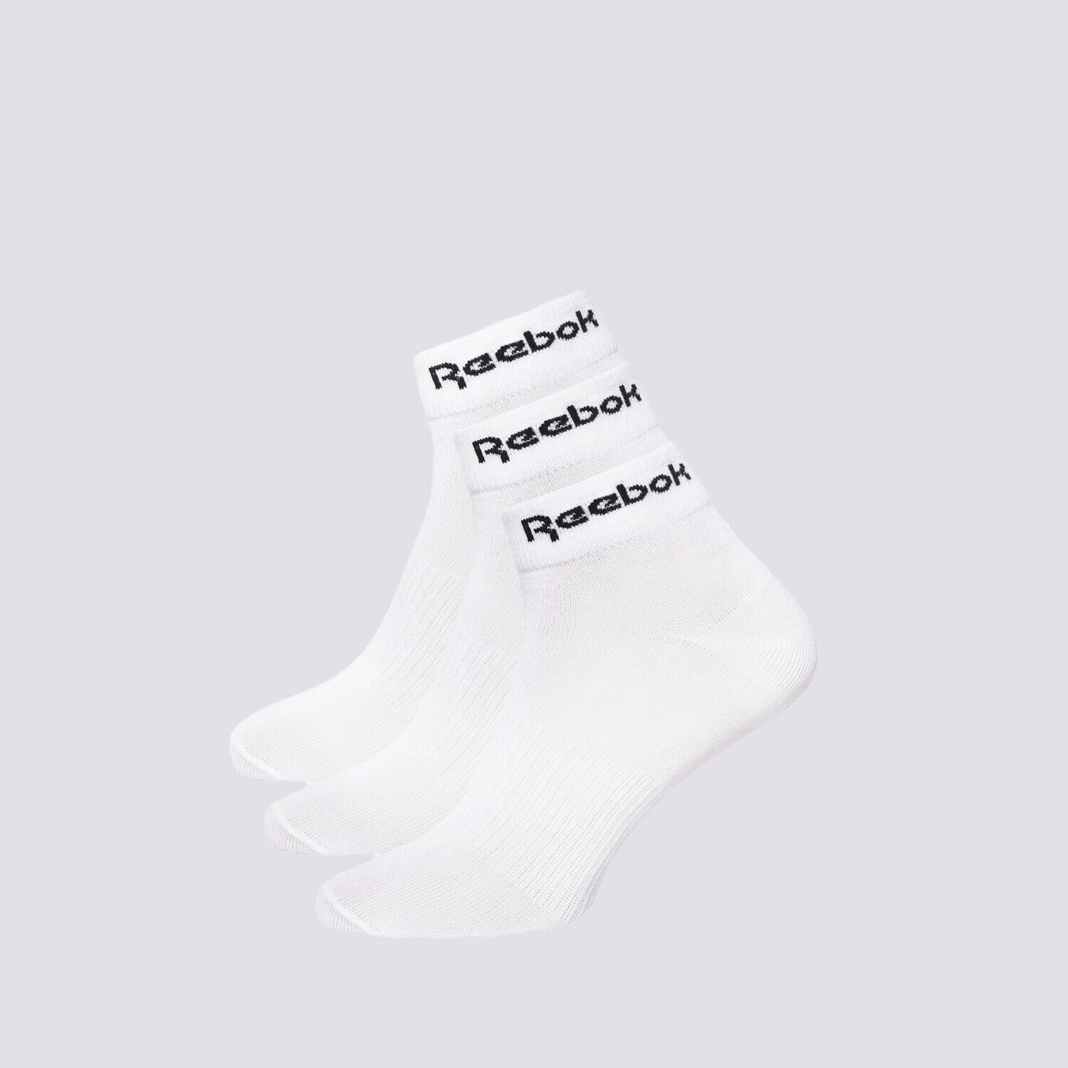Ženske nogavice REEBOK NOGAVICE ACT CORE ANKLE SOCK 3P GH8167 bela