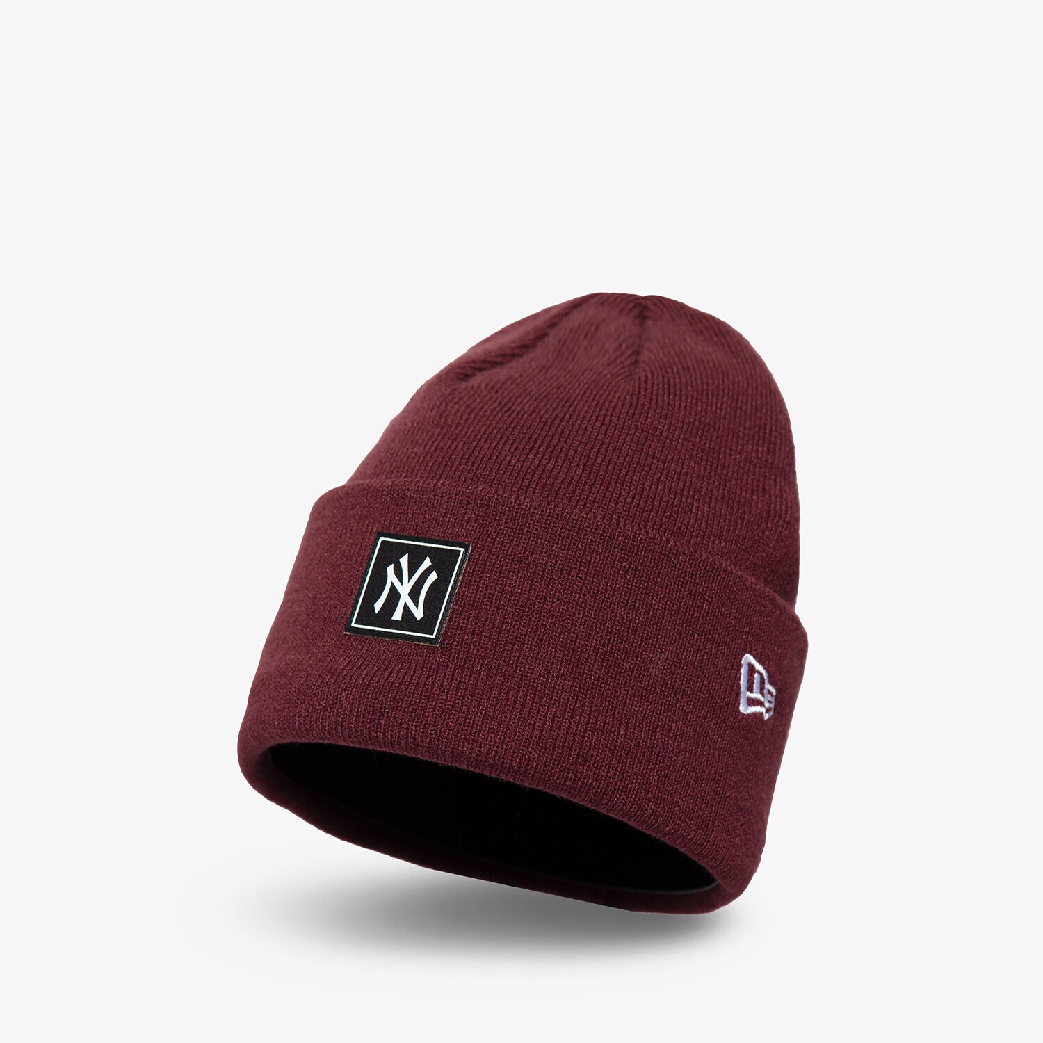 Moška zimska kapa NEW ERA KAPA TEAM BEANIE NYY MRN 60292618 bordo