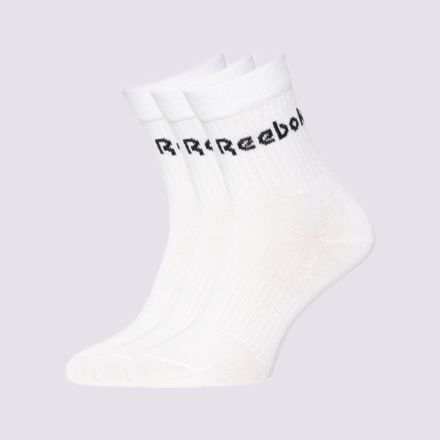 Ženske nogavice REEBOK NOGAVICE ACT CORE MID CREW SOCK 3P GH0332 bela