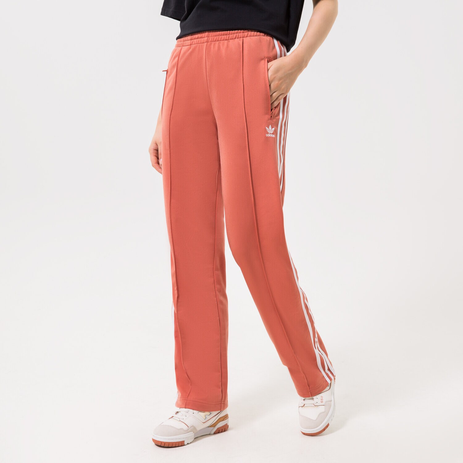 Ženske hlače ADIDAS HLAČE FIREBIRD TP PB HN5898 rjava
