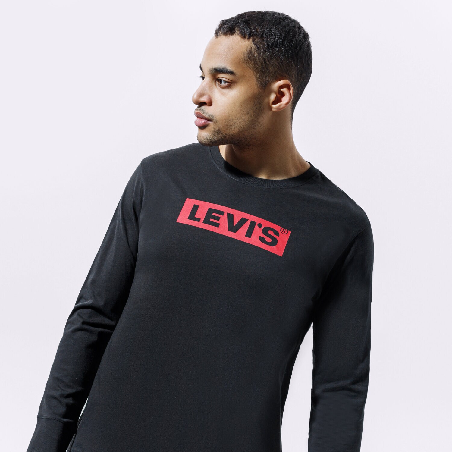 Moška majica s kratkimi rokavi LEVI'S T-SHIRT RELAXED LS GRAPHIC TEE 16139-0042 črna