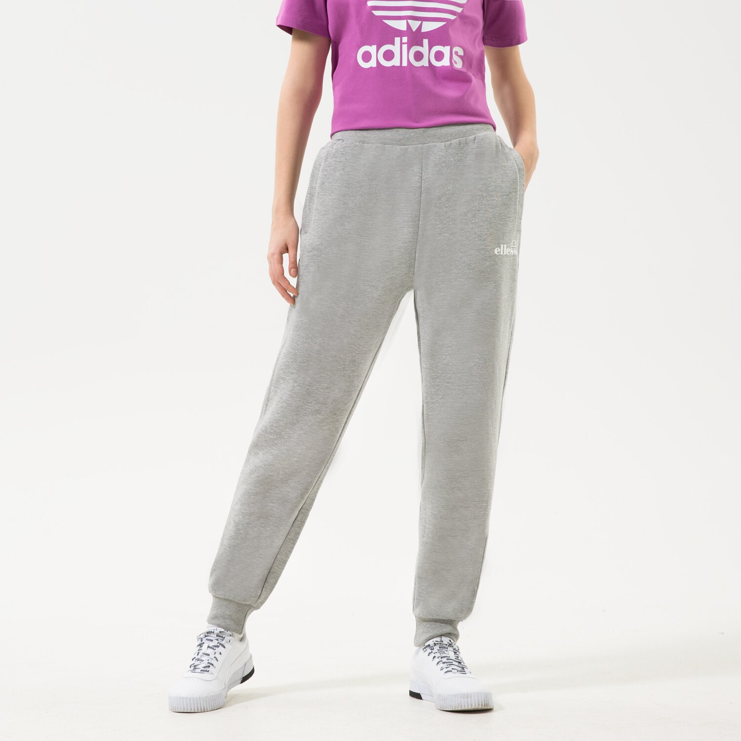 Ženske hlače ELLESSE HLAČE MAJANA JOG PANT GREY MRL