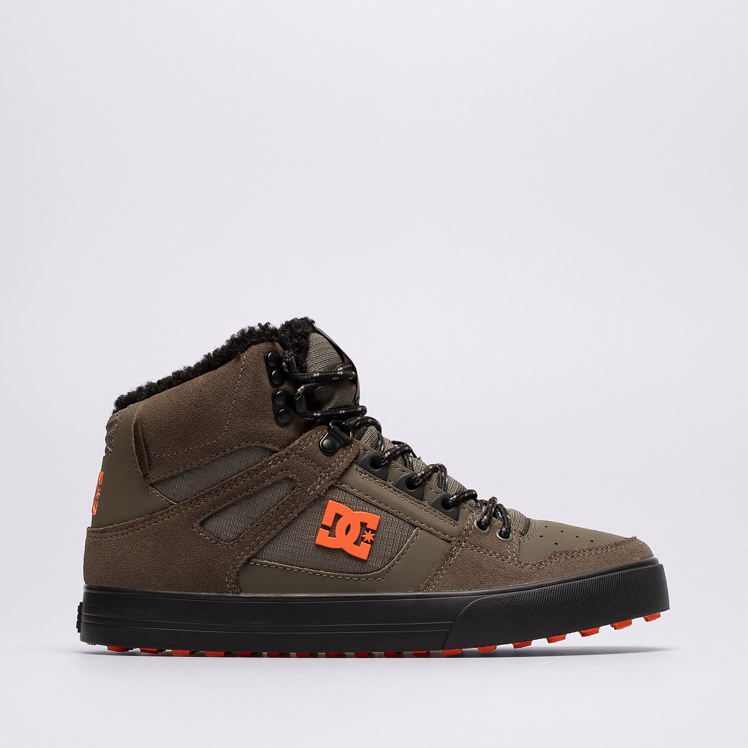 Moški zimski čevlji DC PURE HIGH-TOP WC WNT ADYS400047DOO kaki