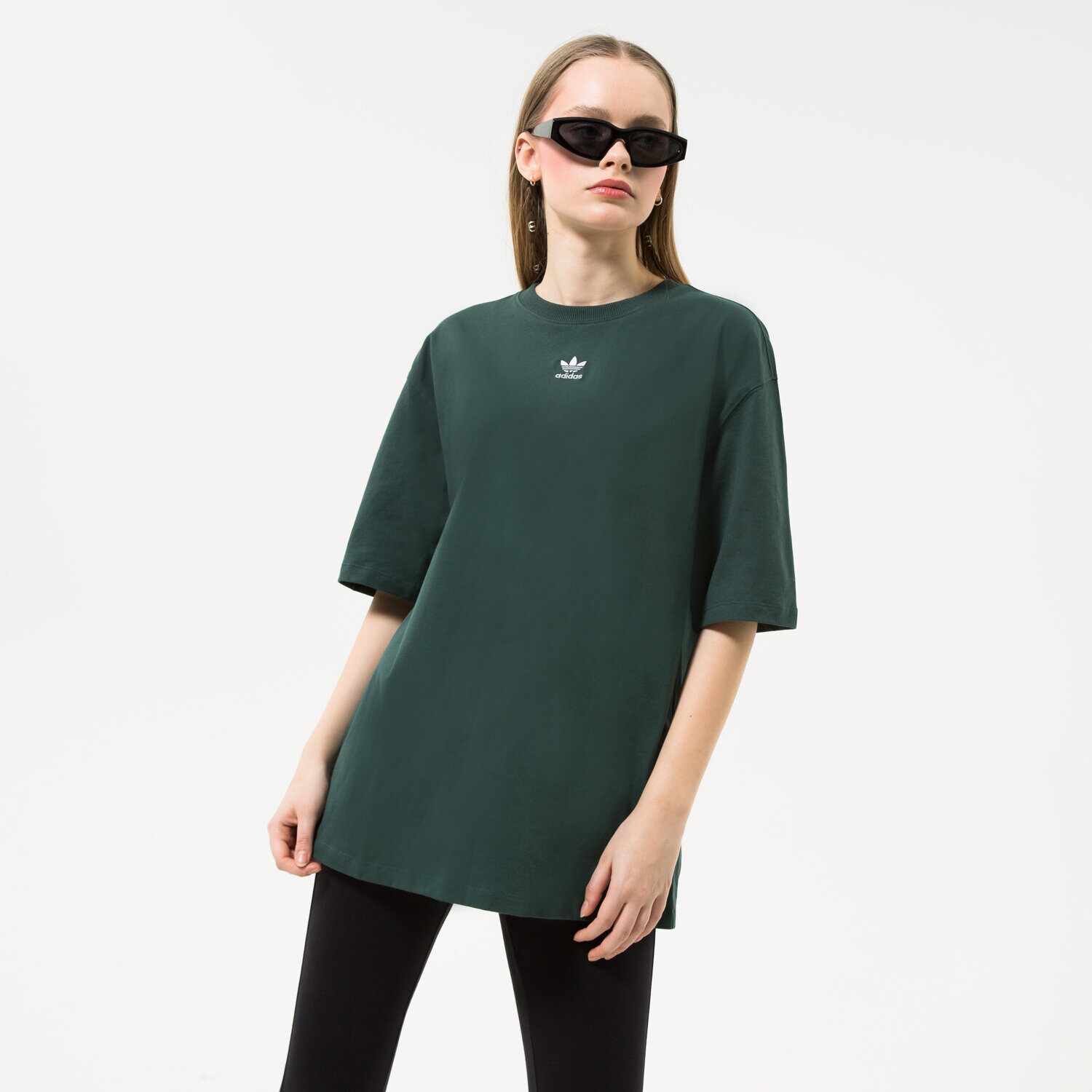 Ženska majica s kratkimi rokavi ADIDAS T-SHIRT TEE HS6778 zelena