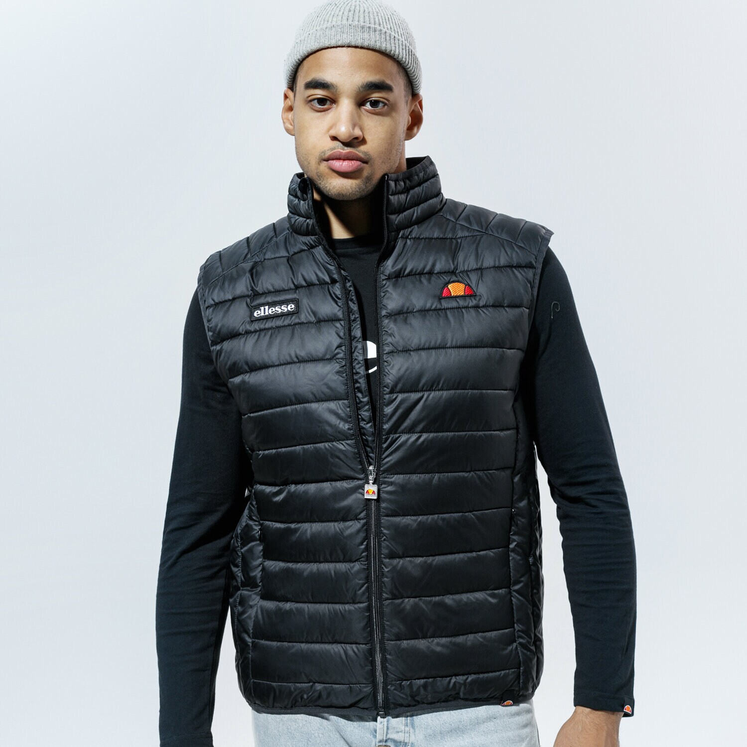 Moški brezrokavnik ELLESSE BREZROKAVNIK BARDY BLK SHS08747011 črna