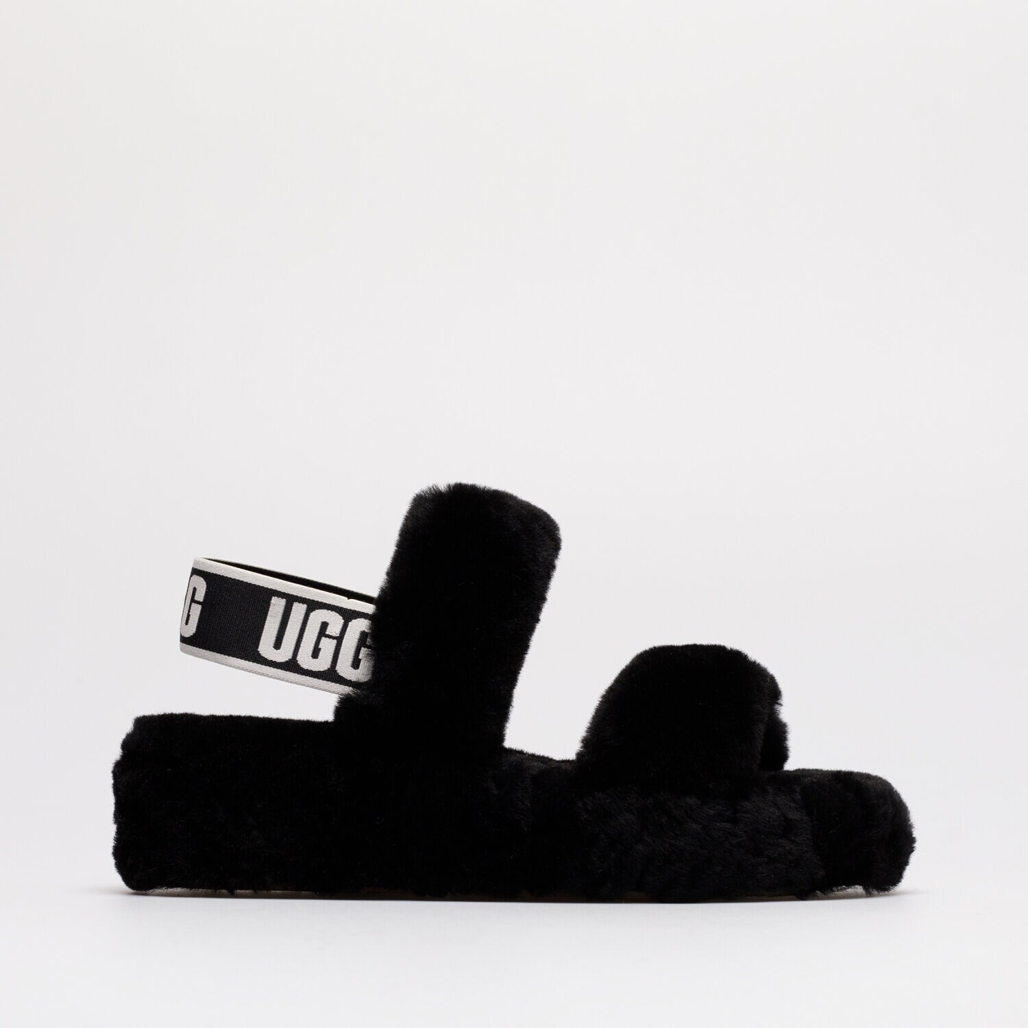 Ženske sandali in natikači UGG OH YEAH 1107953-BLACK črna