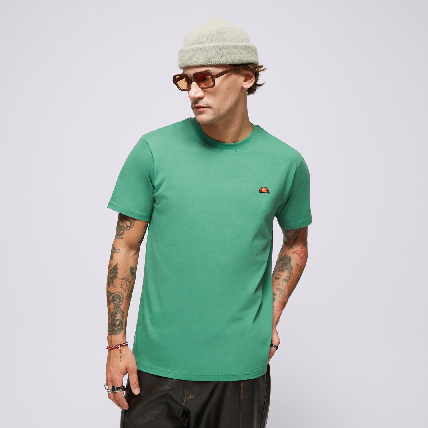 Moška majica s kratkimi rokavi ELLESSE T-SHIRT AZZINA GREEN SMG19603503 zelena