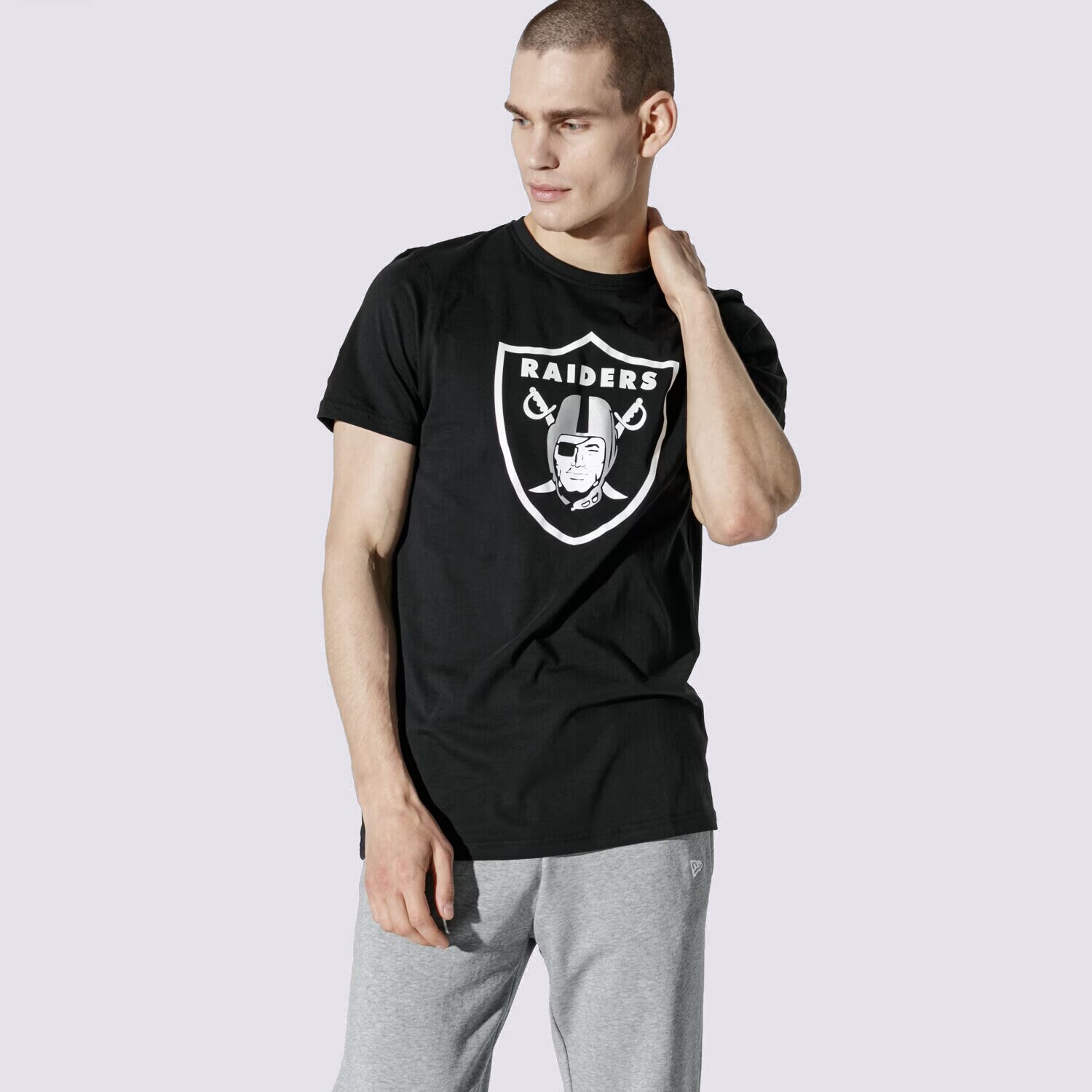 Moška majica s kratkimi rokavi NEW ERA T-SHIRT TM LOGO 11073657 pisana