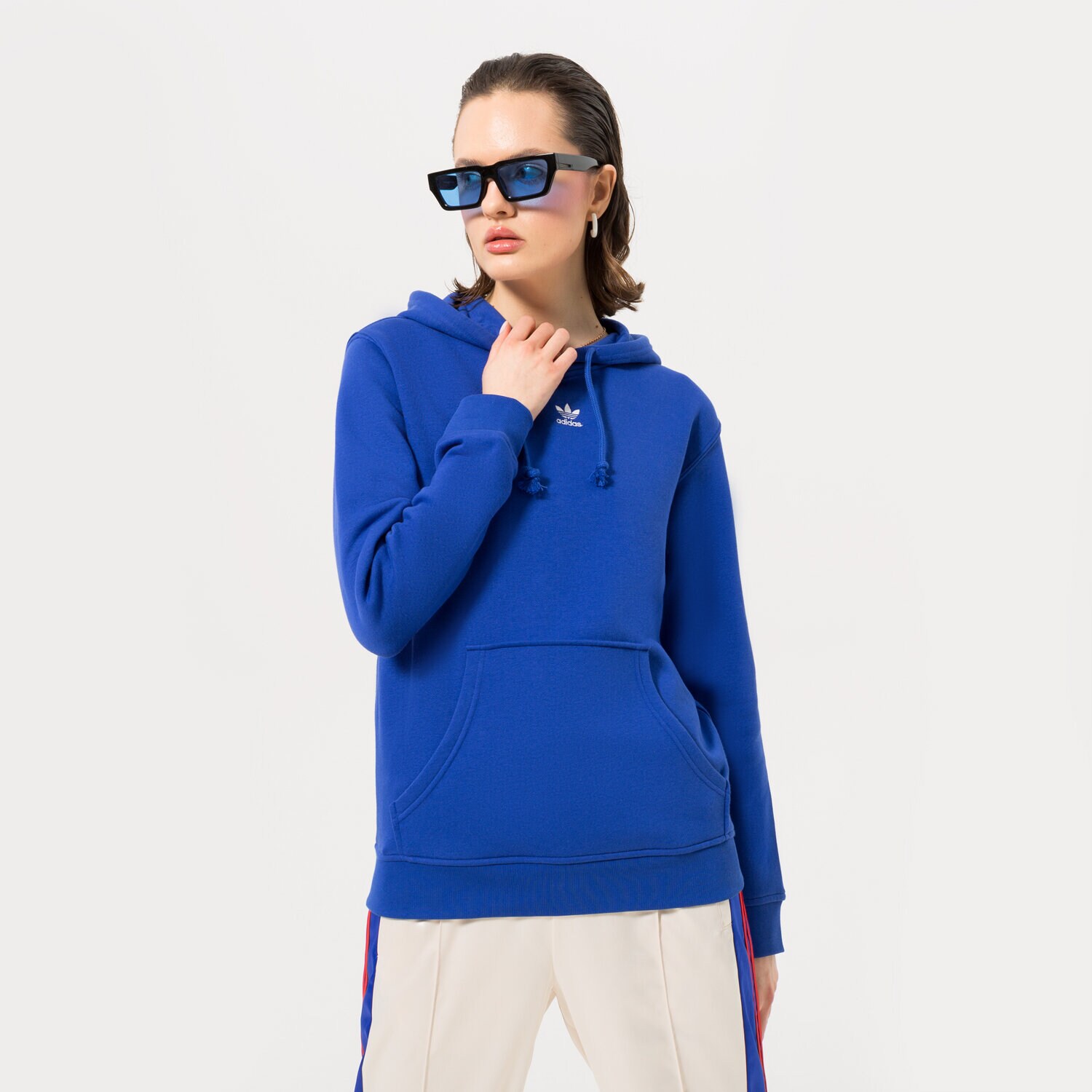 Ženski pulover ADIDAS JOPICA S KAPUCO HOODIE IA6417 modra