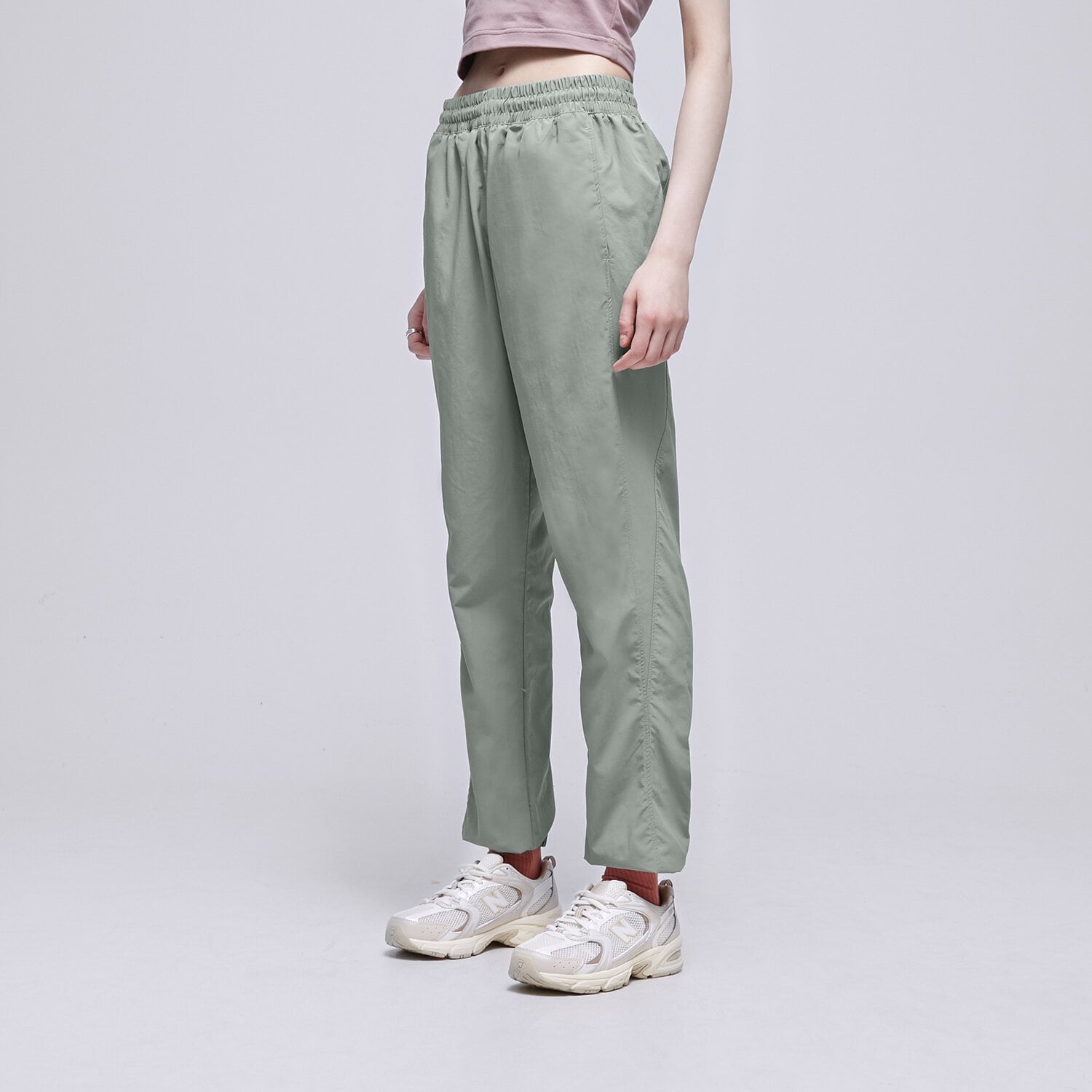 Ženske hlače REEBOK HLAČE CL AE FR TP IC0190 zelena