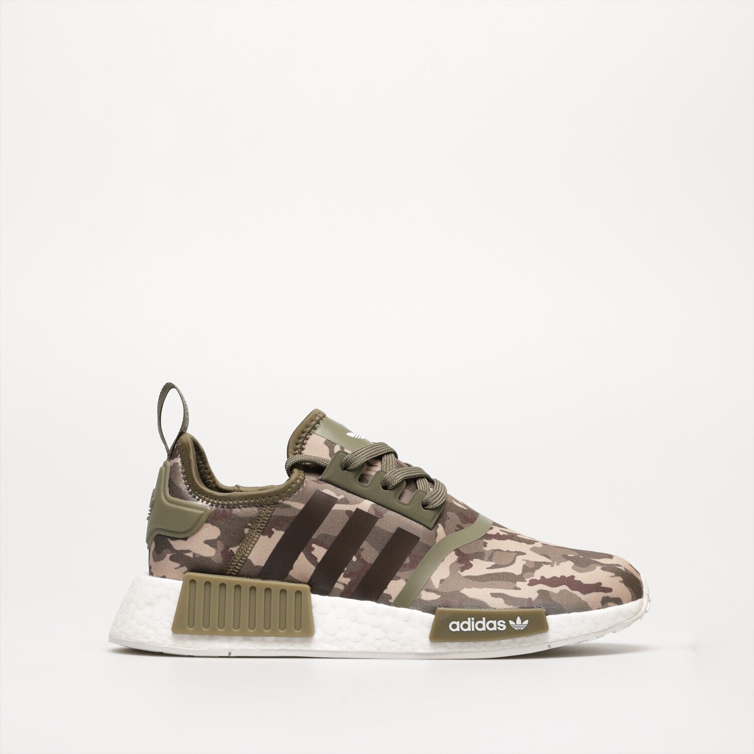 Otroški superge ADIDAS NMD_R1 J HQ1652 kaki