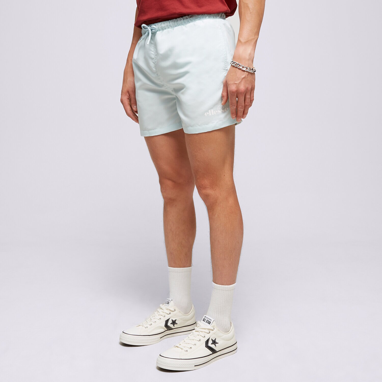 Moški kratke hlače ELLESSE KRATKE HLAČE LAMINA LIGHT BLUE SGR16468426 modra