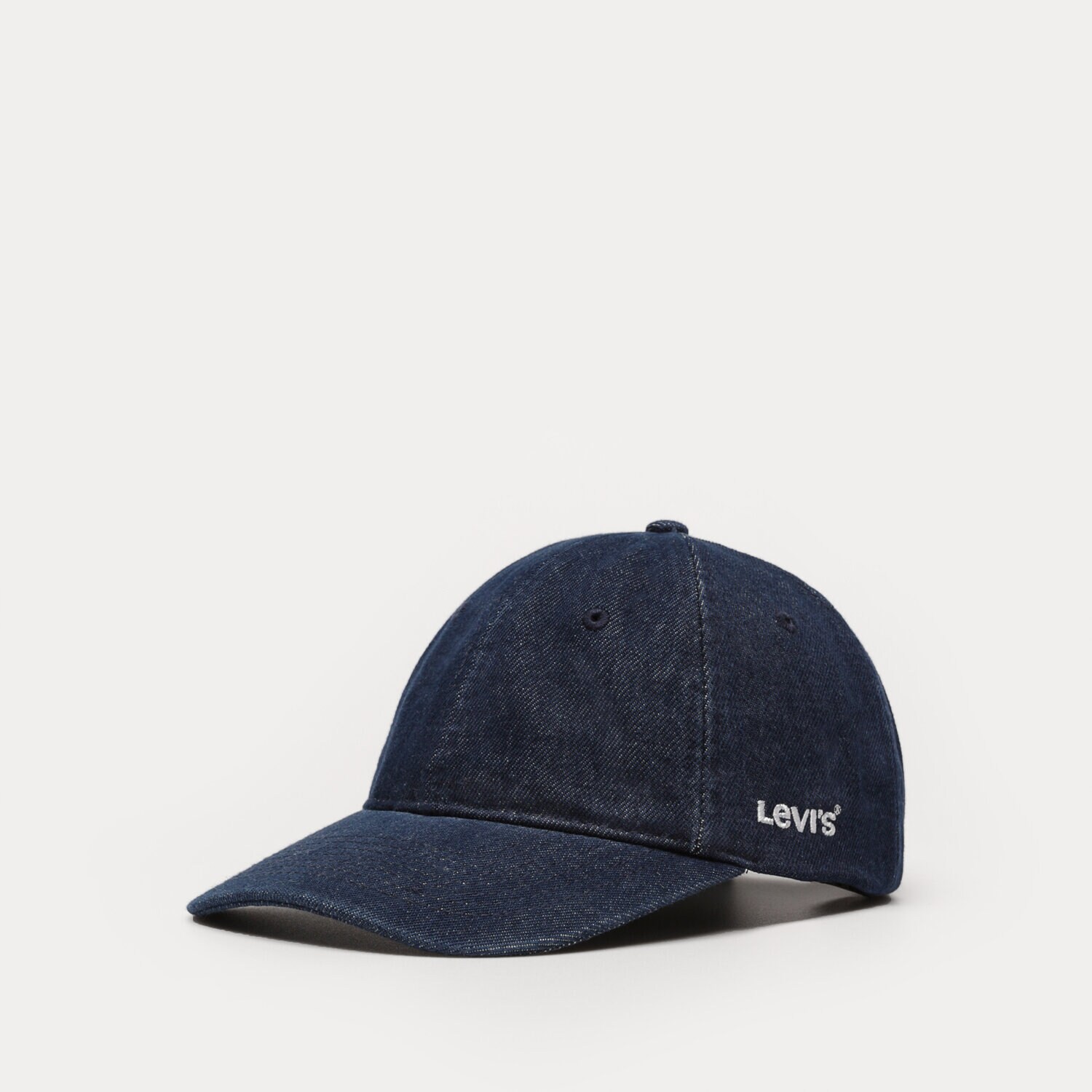 Ženska kapa s strešico LEVI'S KAPA ESSENTIAL CAP D75890004 modra