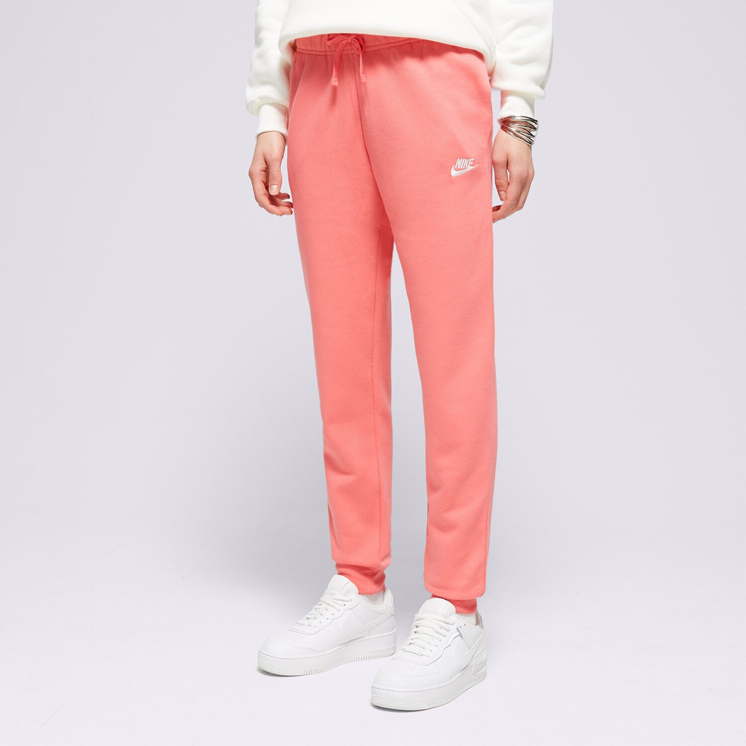 Ženske hlače NIKE HLAČE W NSW CLUB FLC MR STD DQ5191-894 roza