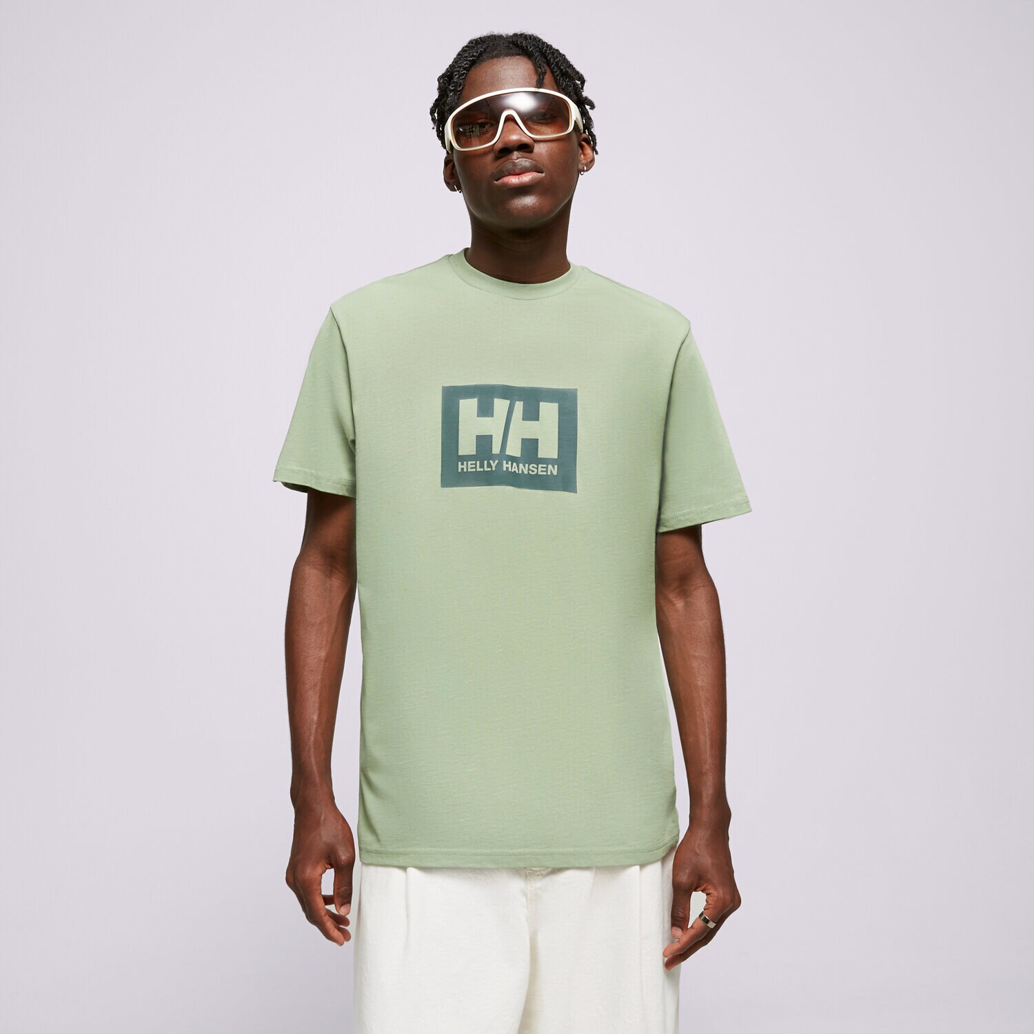 Moška majica s kratkimi rokavi HELLY HANSEN T-SHIRT HH BOX T 53285406 zelena