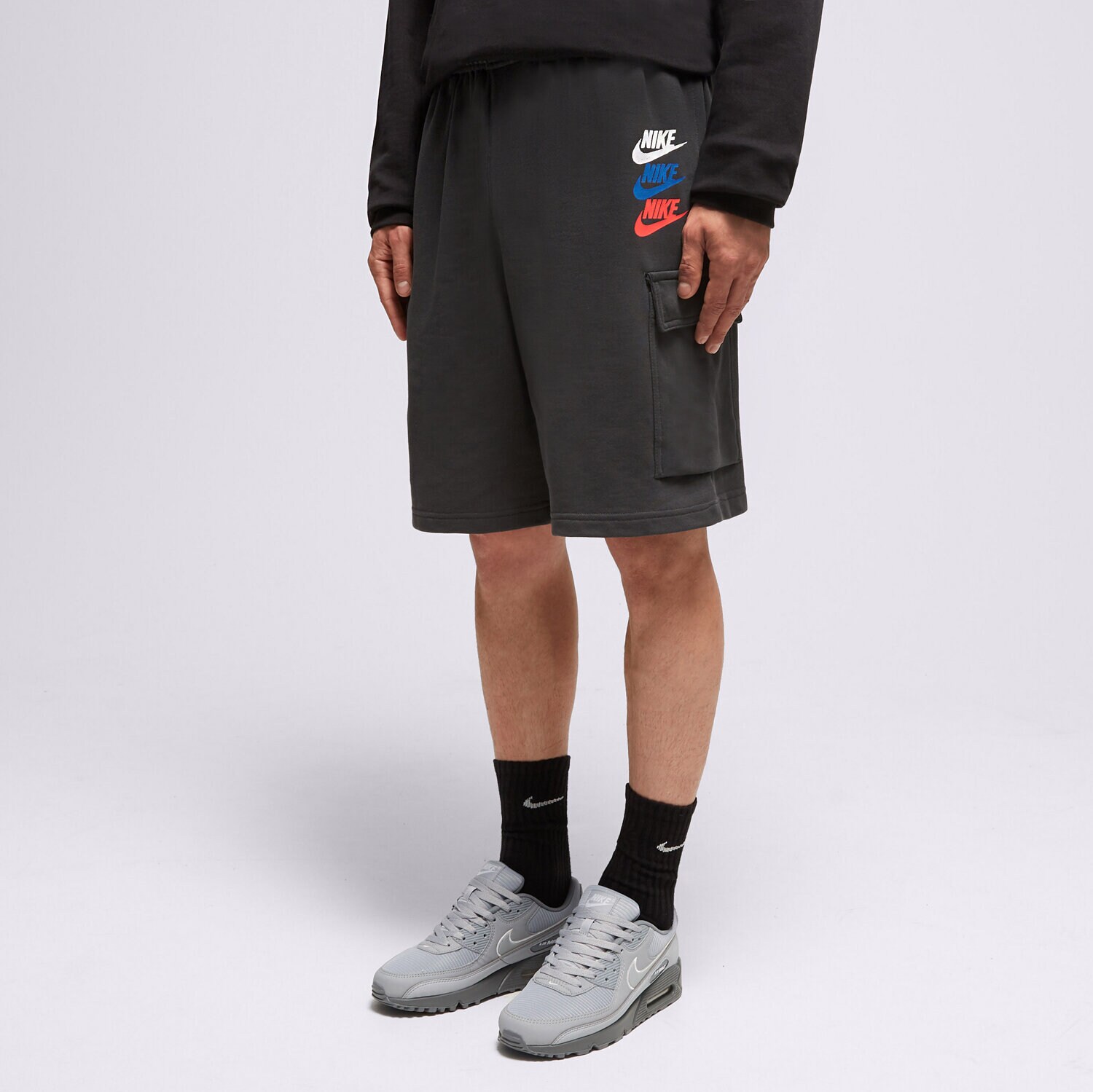 Moški kratke hlače NIKE KRATKE HLAČE FESTIVAL SHORTS DZ2524070 siva