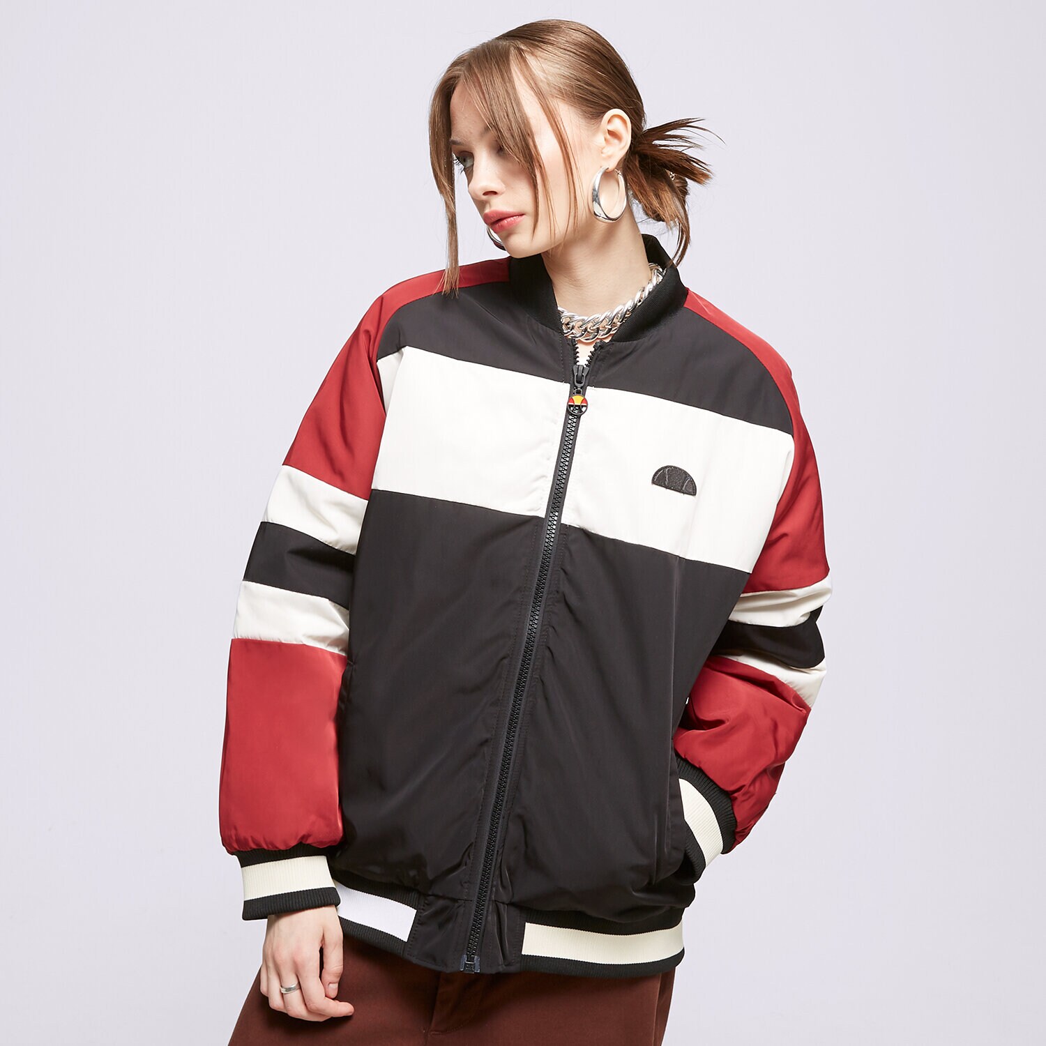 Ženska jakna za prehodni čas ELLESSE JAKNA DORETHEO JACKET BLK SGP16133011 črna