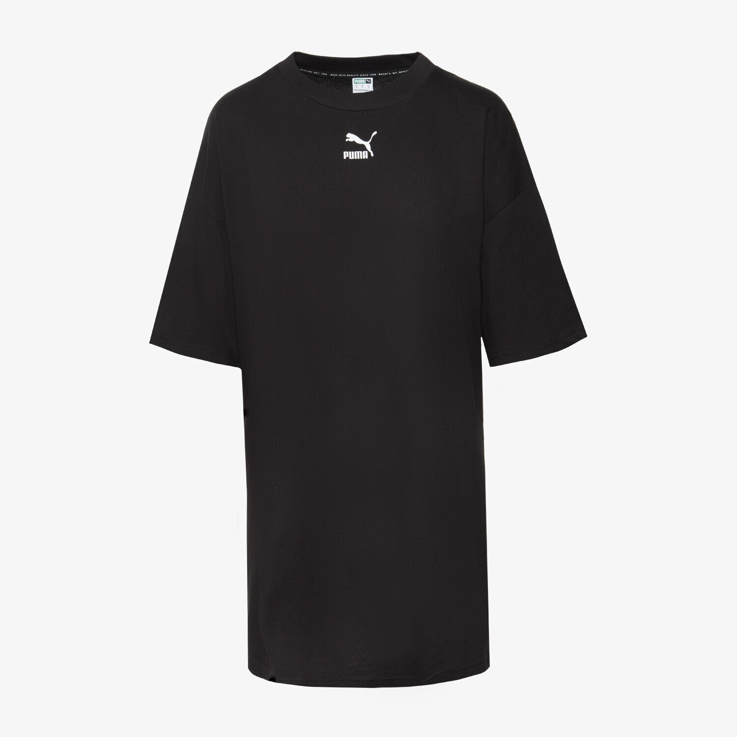 Ženska obleka PUMA OBLEKA CLASSIC T-SHIRT TRENIRKAS 53422801 črna