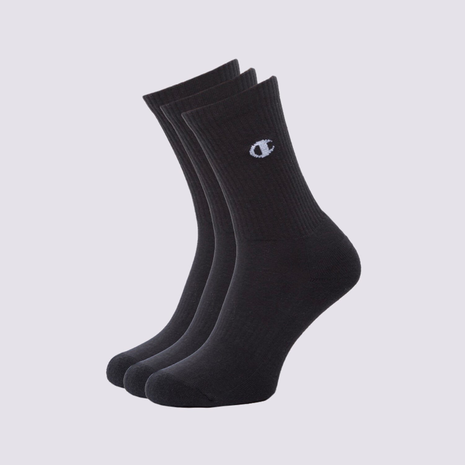 Ženske nogavice CHAMPION NOGAVICE SOCKET 3PACK  805343KK001 črna