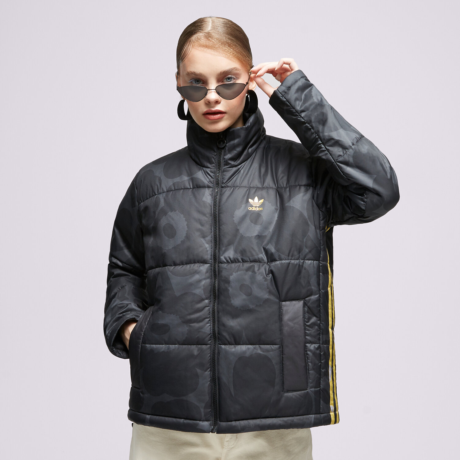 Ženska jakna za prehodni čas ADIDAS JAKNA H20413 H20413 črna