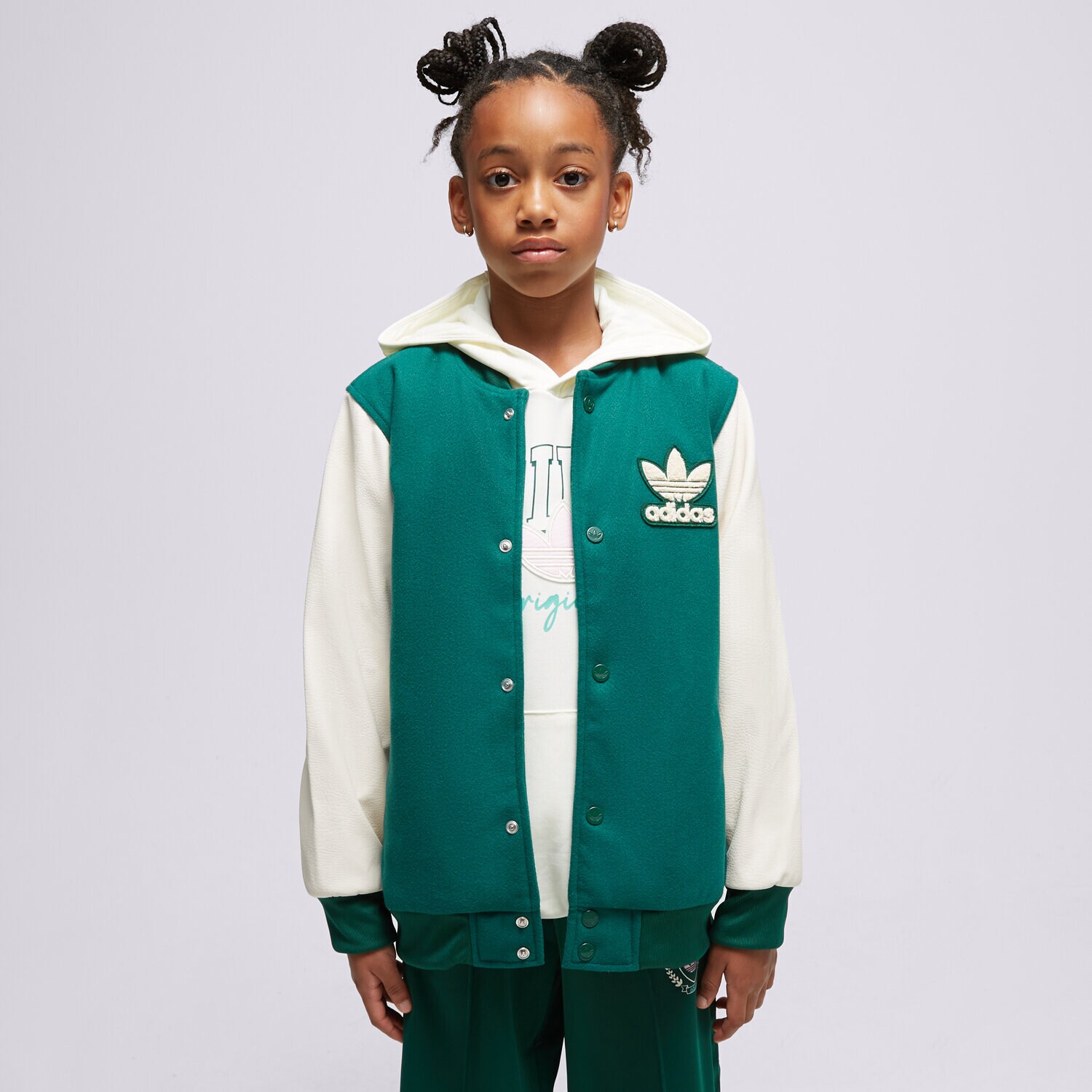 Otroški pulover ADIDAS JAKNA VRCT JACKET U IJ9776 zelena
