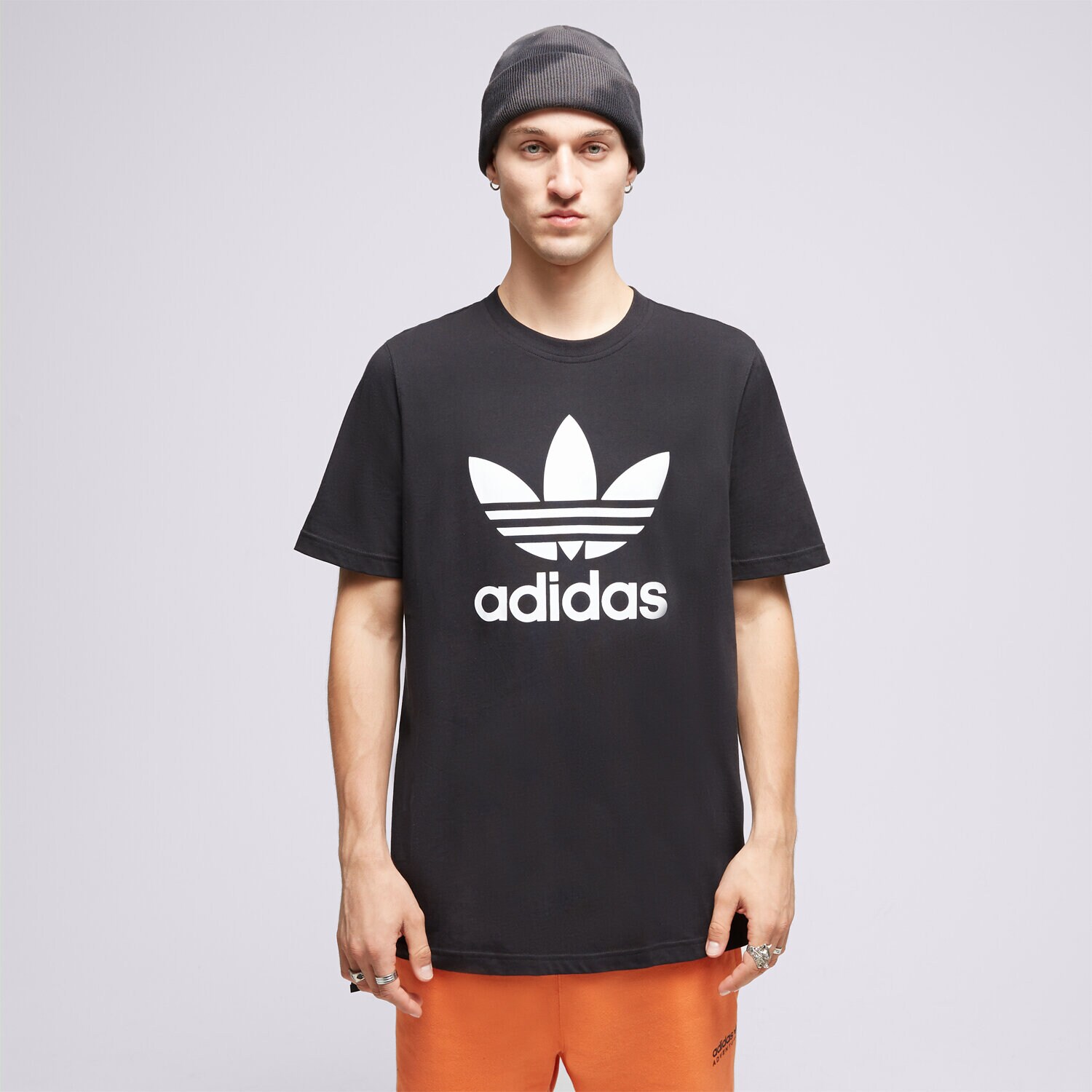Moška majica s kratkimi rokavi ADIDAS T SHIRT TREFOIL IM4410 črna