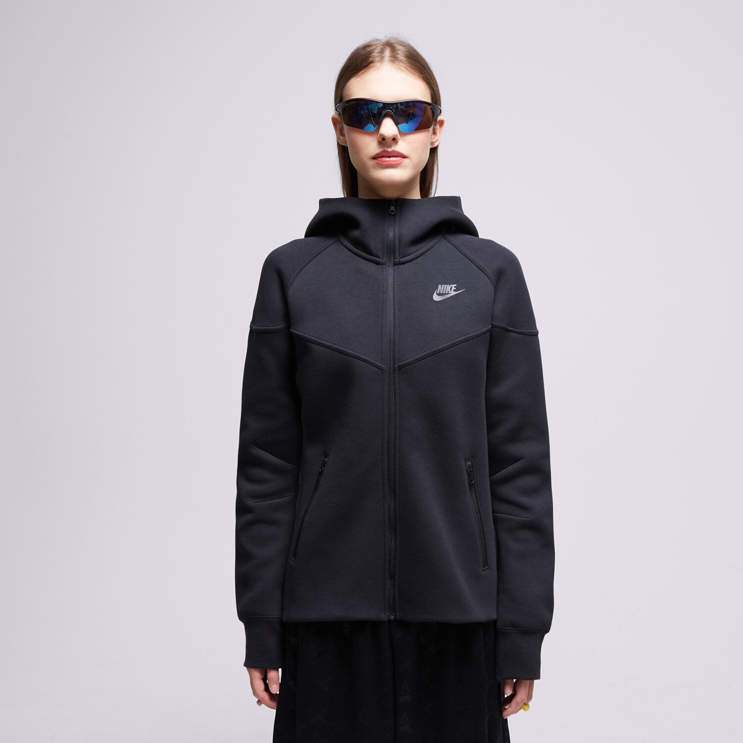 Ženski pulover NIKE JOPICA S KAPUCO W NSW TCH FLC WR FZ HDY FB8338-010 črna