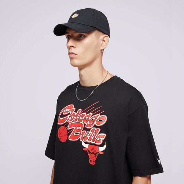 New Era T-Shirt Nba Script Os Bulls Chicago Bulls Blkfdr