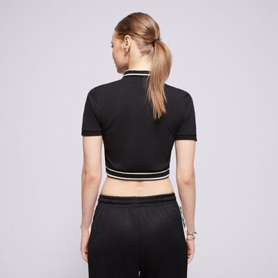 Ellesse Polo Trixie Cropped Polo Blk